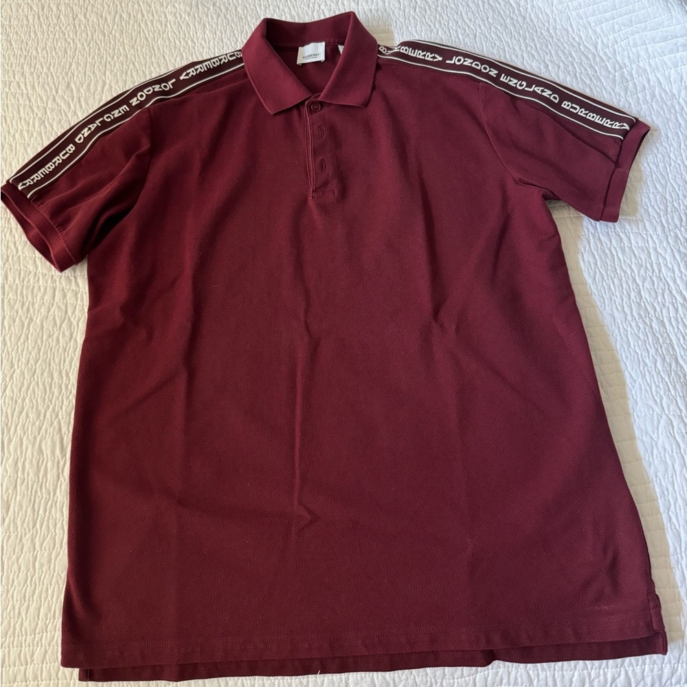 Burberry mens polo